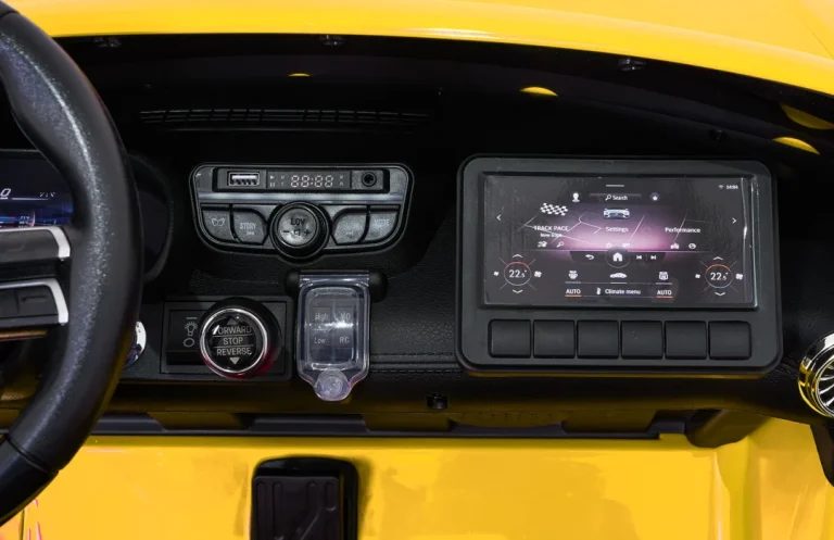 Mercedes Benz Gt63 Amg žuti Auto Na Akumulator 21
