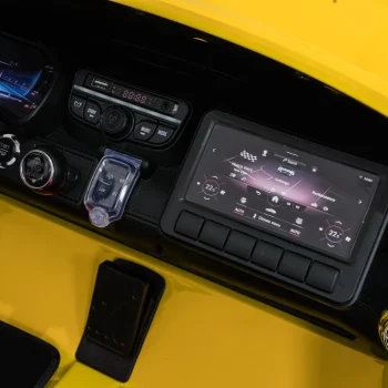 Mercedes Benz Gt63 Amg žuti Auto Na Akumulator 22