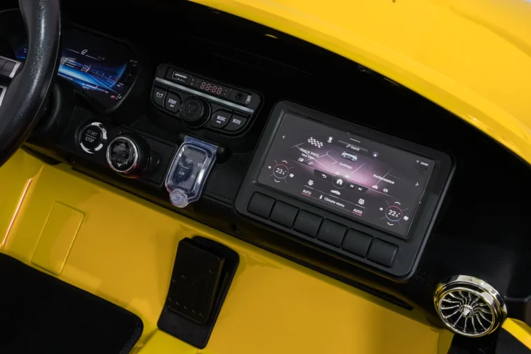 Mercedes Benz Gt63 Amg žuti Auto Na Akumulator 22