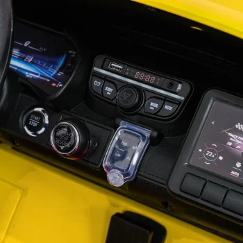 Mercedes Benz Gt63 Amg žuti Auto Na Akumulator 23