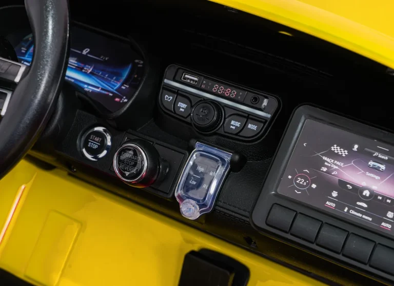 Mercedes Benz Gt63 Amg žuti Auto Na Akumulator 23