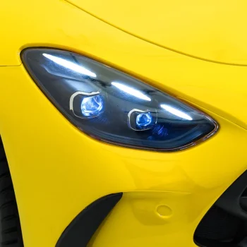 Mercedes Benz Gt63 Amg žuti Auto Na Akumulator 27