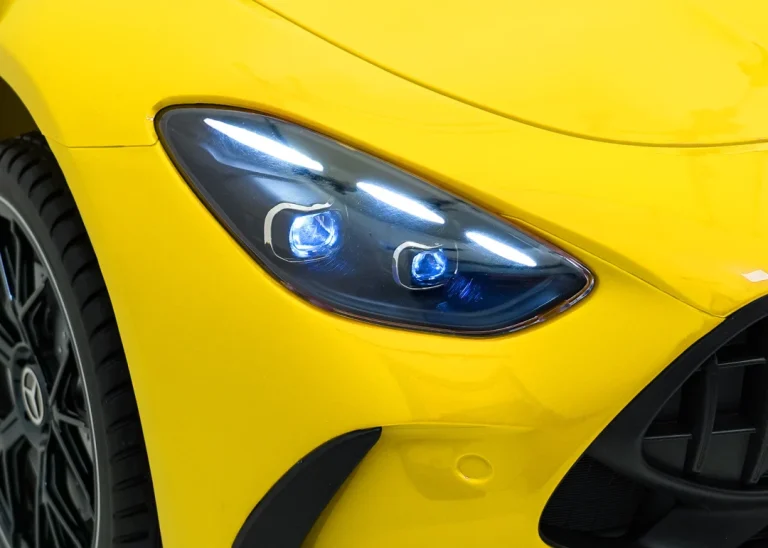 Mercedes Benz Gt63 Amg žuti Auto Na Akumulator 27
