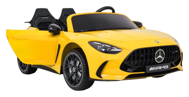 Mercedes Benz Gt63 Amg žuti Auto Na Akumulator 5
