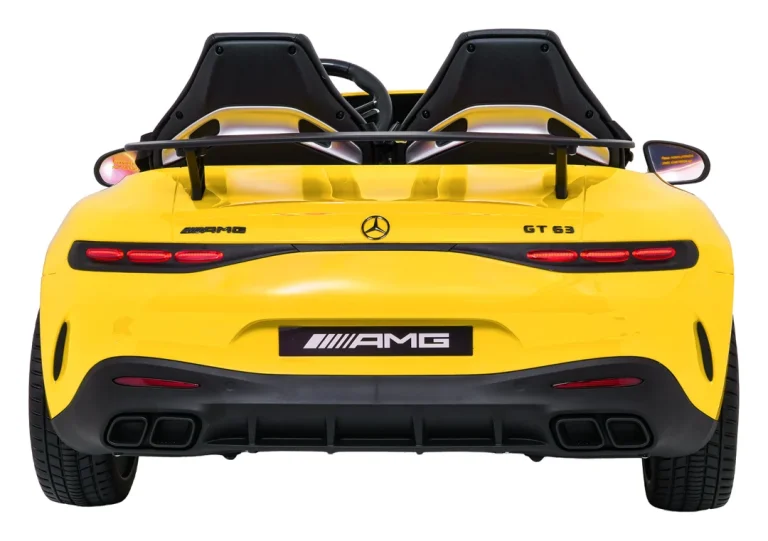 Mercedes Benz Gt63 Amg žuti Auto Na Akumulator 9