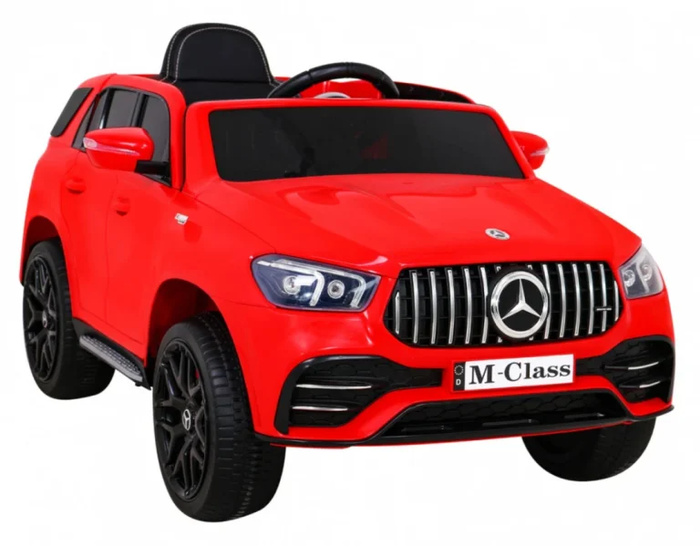Mercedes Benz M Klasa Automobil Na Akumulator, Crveni 9