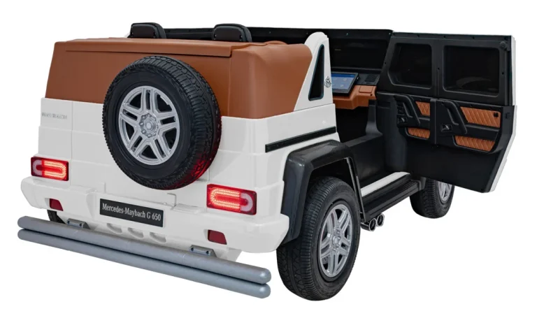 Mercedes Benz Maybach G650 Bijela Auto Na Akumulator 13