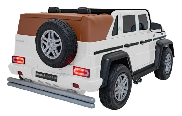 Mercedes Benz Maybach G650 Bijela Auto Na Akumulator 14