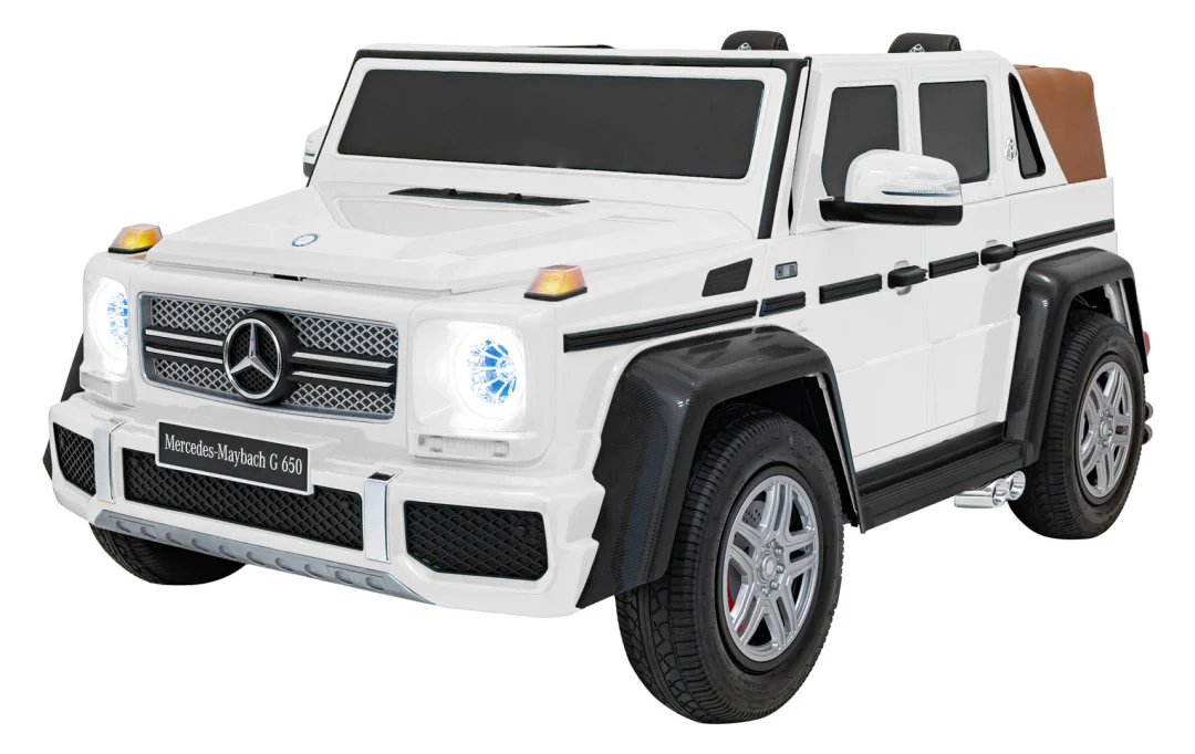 Mercedes Benz Maybach G650 Strong Bijela Auto Na Akumulator 1