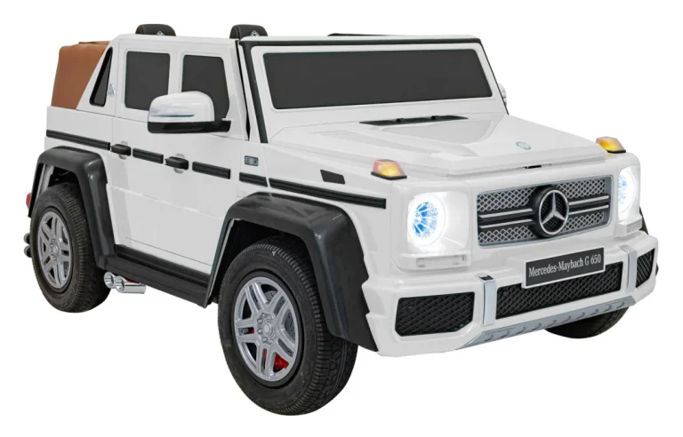 Mercedes Benz Maybach G650 Strong Bijela Auto Na Akumulator 5