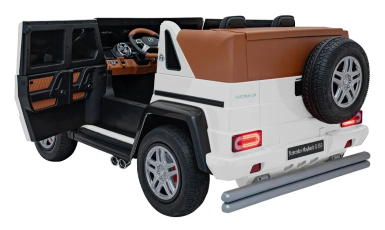 Mercedes Benz Maybach G650 Strong Bijela Auto Na Akumulator 9