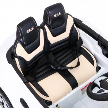 Mercedes Benz Slc300 Dječji Automobil Na Baterije, Bijeli + Mp3 Zvukovi, Svjetla, Bijela 11