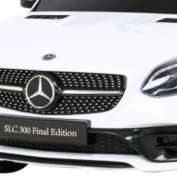 Mercedes Benz Slc300 Dječji Automobil Na Baterije, Bijeli + Mp3 Zvukovi, Svjetla, Bijela 12