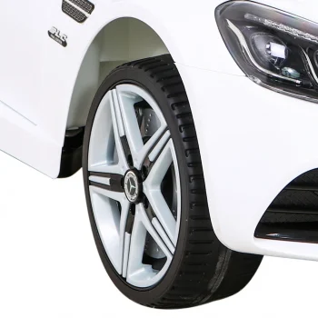 Mercedes Benz Slc300 Dječji Automobil Na Baterije, Bijeli + Mp3 Zvukovi, Svjetla, Bijela 14