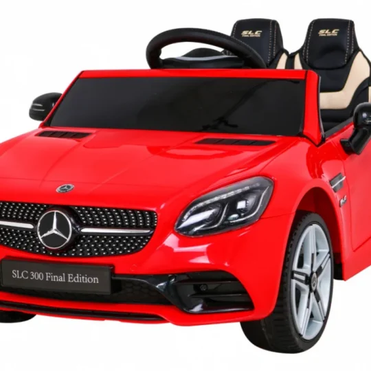 Mercedes Benz Slc300 Dječji Automobil Na Baterije, Crveni + Mp3 Zvukovi, Svjetla, Crvena 1