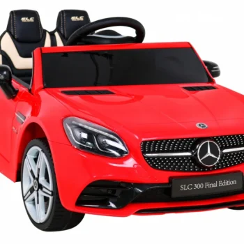 Mercedes Benz Slc300 Dječji Automobil Na Baterije, Crveni + Mp3 Zvukovi, Svjetla, Crvena 10