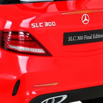 Mercedes Benz Slc300 Dječji Automobil Na Baterije, Crveni + Mp3 Zvukovi, Svjetla, Crvena 13