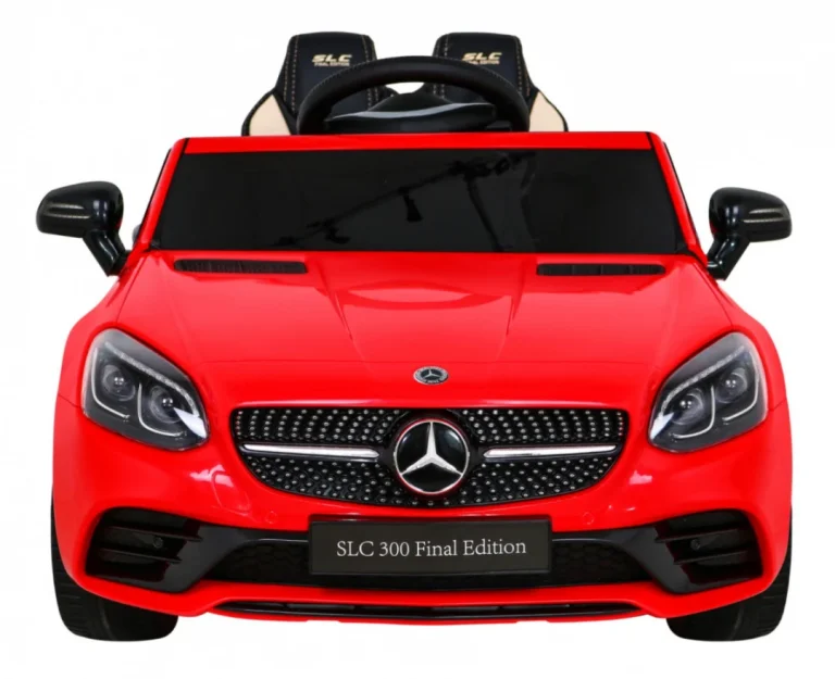 Mercedes Benz Slc300 Dječji Automobil Na Baterije, Crveni + Mp3 Zvukovi, Svjetla, Crvena 3