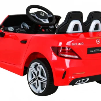 Mercedes Benz Slc300 Dječji Automobil Na Baterije, Crveni + Mp3 Zvukovi, Svjetla, Crvena 5
