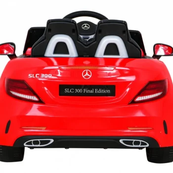 Mercedes Benz Slc300 Dječji Automobil Na Baterije, Crveni + Mp3 Zvukovi, Svjetla, Crvena 6