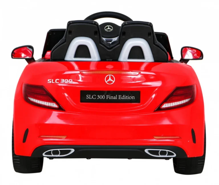 Mercedes Benz Slc300 Dječji Automobil Na Baterije, Crveni + Mp3 Zvukovi, Svjetla, Crvena 6