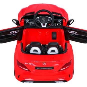 Mercedes Benz Slc300 Dječji Automobil Na Baterije, Crveni + Mp3 Zvukovi, Svjetla, Crvena 7