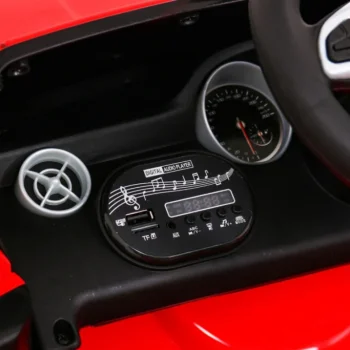 Mercedes Benz Slc300 Dječji Automobil Na Baterije, Crveni + Mp3 Zvukovi, Svjetla, Crvena 8