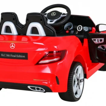 Mercedes Benz Slc300 Dječji Automobil Na Baterije, Crveni + Mp3 Zvukovi, Svjetla, Crvena 9