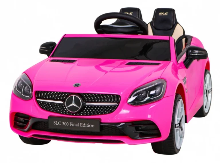 Mercedes Benz Slc300 Na Akumulator, Ružičasti 1