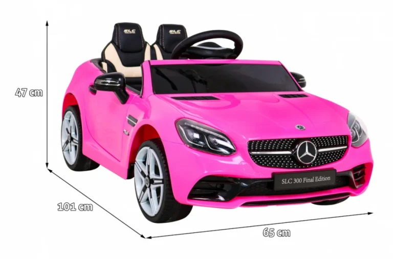 Mercedes Benz Slc300 Na Akumulator, Ružičasti 2