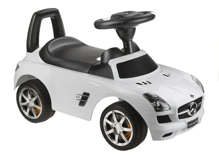 Mercedes Benz Sls Amg Bijela Dječji Autić Za Guranje 1