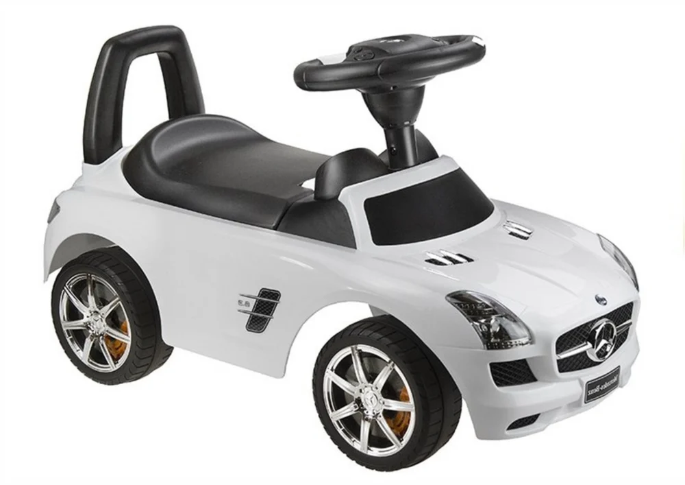 Mercedes Benz Sls Amg Bijela Dječji Autić Za Guranje 1