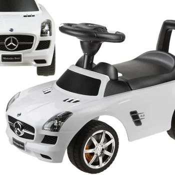 Mercedes Benz Sls Amg Bijela Dječji Autić Za Guranje 2