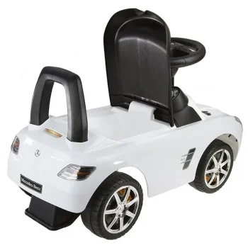 Mercedes Benz Sls Amg Bijela Dječji Autić Za Guranje 7