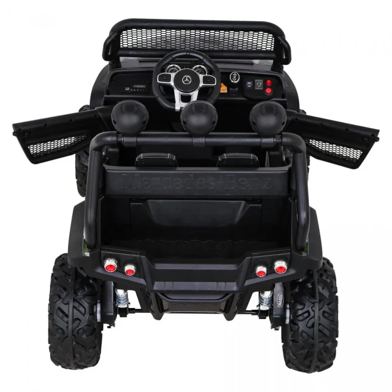 Mercedes Benz Unimog Za Djecu Camo Boja + 4x4 Pogon + Daljinski Upravljač + Prtljažnik + Spori 6