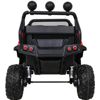 Mercedes Benz Unimog Za Djecu Terenski Crveni + 4x4 Pogon + Daljinski Upravljač, Crvena 6