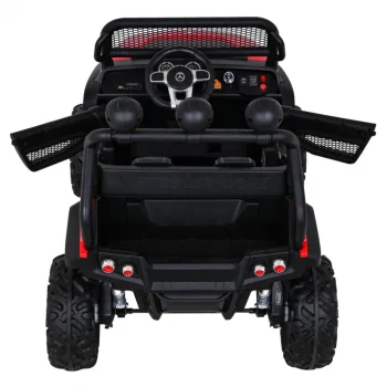 Mercedes Benz Unimog Za Djecu Terenski Crveni + 4x4 Pogon + Daljinski Upravljač, Crvena 7