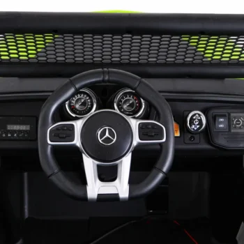 Mercedes Benz Unimog Za Djecu Zeleni + 4x4 Pogon, Zelena 10