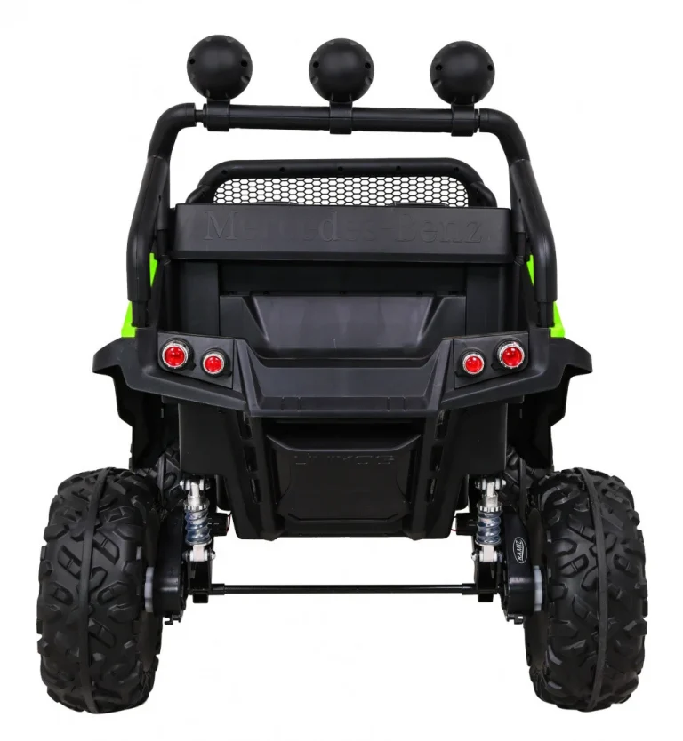 Mercedes Benz Unimog Za Djecu Zeleni + 4x4 Pogon, Zelena 6