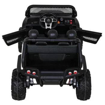 Mercedes Benz Unimog Za Djecu Bijela Boja + 4x4 Pogon + Daljinski Upravljač + Prtljažnik + Spori 7
