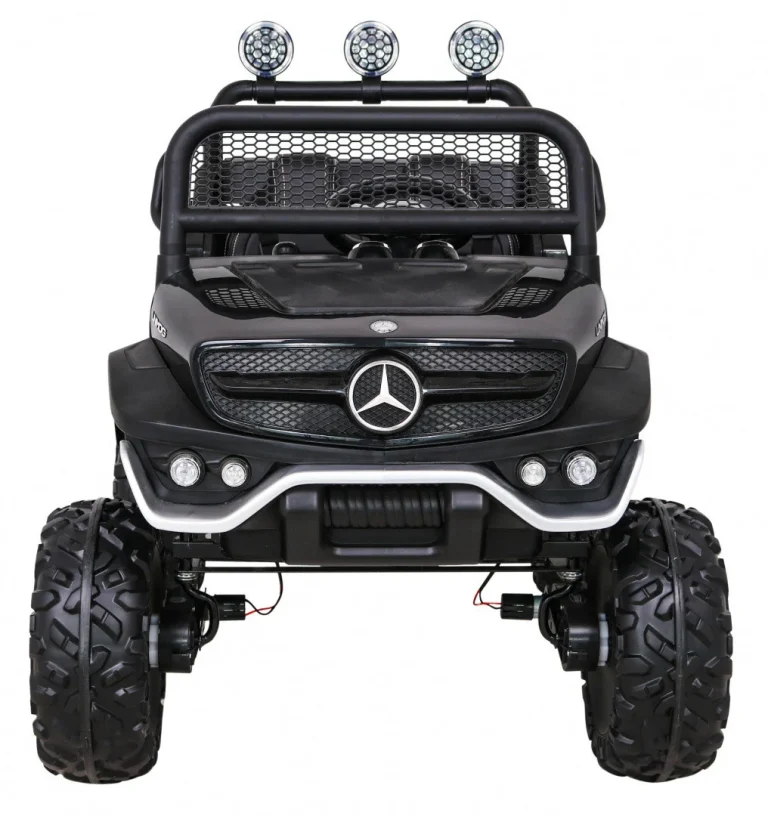 Mercedes Benz Unimog Za Djecu Crni + Terenski 4x4, Crna 3
