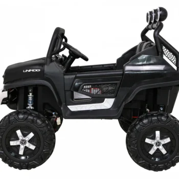 Mercedes Benz Unimog Za Djecu Crni + Terenski 4x4, Crna 4
