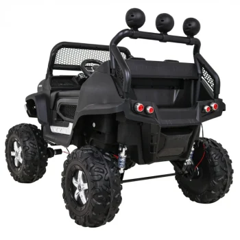 Mercedes Benz Unimog Za Djecu Crni + Terenski 4x4, Crna 5