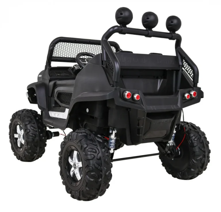 Mercedes Benz Unimog Za Djecu Crni + Terenski 4x4, Crna 5