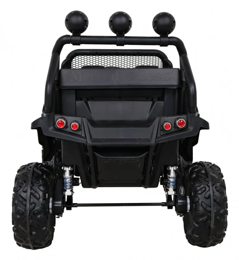 Mercedes Benz Unimog Za Djecu Crni + Terenski 4x4, Crna 6