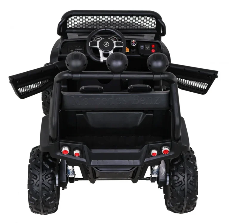 Mercedes Benz Unimog Za Djecu Crni + Terenski 4x4, Crna 7