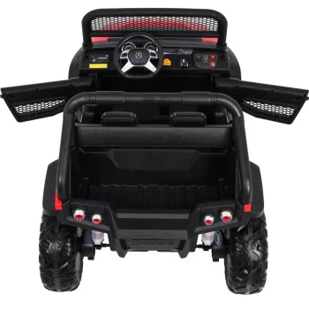 Mercedes Benz Unimog Za Djecu Crveni + 4x4 Pogon + Daljinski Upravljač + Prtljažnik + Spori, Crvena 8