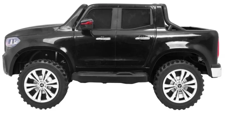 Mercedes Benz X Klasa Za Djecu Crni Pick Up + Daljinski Upravljač + 4x4 Pogon, Crna 5