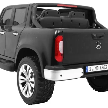 Mercedes Benz X Klasa Za Djecu Crni Pick Up + Daljinski Upravljač + 4x4 Pogon, Crna 6