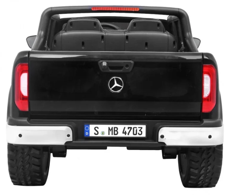 Mercedes Benz X Klasa Za Djecu Crni Pick Up + Daljinski Upravljač + 4x4 Pogon, Crna 7